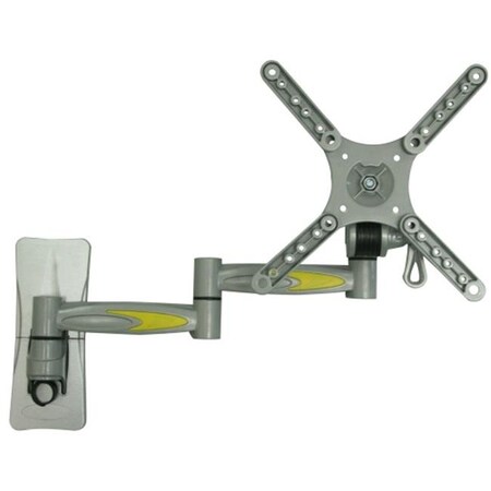 Tygerclaw TygerClaw LCD5371 TygerClaw 10 in. - 32 in. Full-Motion Wall Mount - Silver LCD5371